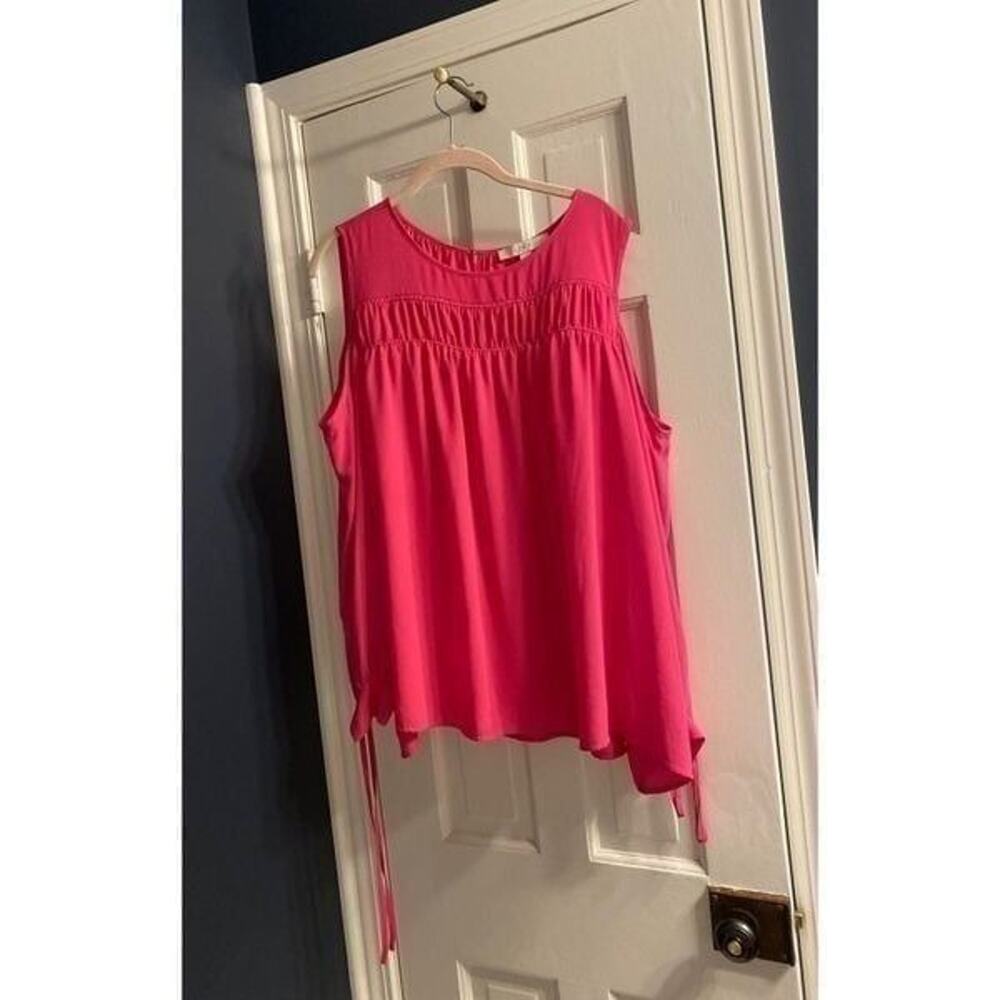 Loft pink XXL off‎ shoulder shirt